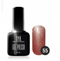 TNL Gel Polish Гель-лак №55 бронзовый, 10 мл.