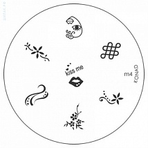 Konad Печатная форма (диск) Image Plate M4 (7 дизайнов)