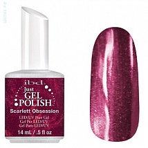 Гель лак Ibd just gel scarlett obsession 56677
