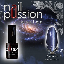 NailPassion design - Гель-лак кошачий глаз Дальняя галактика