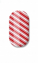 CHRISTMAS RED AND WHITE CANDY CANE  (бело красная полоска) 108-009