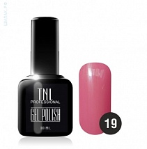 TNL Gel Polish Гель-лак №19 красновато-пурпурный, 10 мл.