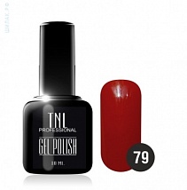 TNL Gel Polish Гель-лак №79 бургундский, 10 мл.