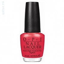 Лак для ногтей OPI I Eat Mainely Lobster NL T30