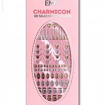 Наклейки EMI Charmicon 3D Silicone Stickers "Замки"