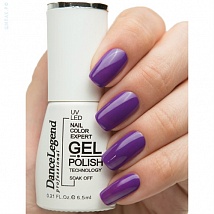 Dance Legend Gel Polish Гель лак для ногтей Purple Pills №040, 6,5 мл.