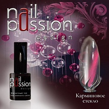 NailPassion design - Гель-лак Карминовое стекло