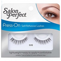 Salon Perfect Press on Self Adhesive Lashes Самоклеящиеся ресницы на ленте, 53S