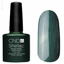 Гель лак CND Shellac Charmed HOLIDAY Serene Green