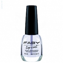 FABY Top Coat Верхний закрепитель, 15 мл. LTS 001