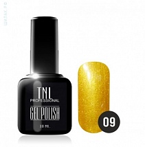 TNL Gel Polish Гель-лак №09 золотой, 10 мл.