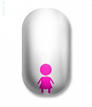 Наклейки на ногти Silver lightning it s a girl 106-087