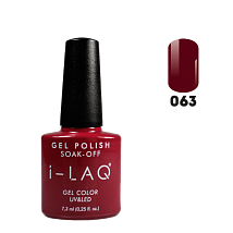 i-LAQ Гель-Лак для ногтей № 063, 7.3мл