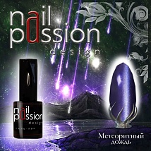 NailPassion design - Гель-лак кошачий глаз Метеоритный дождь