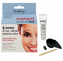 Godefroy Eyebrow Tint Medium Brown Краска-хна в капсулах для бровей, набор 1 капсул (корич)