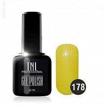 TNL Gel Polish Гель-лак №178 карамельно-желтый, 10 мл.