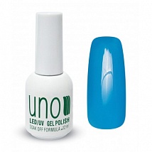 UNO Гель-лак, Электрический голубой - Electric Blue №268, 12 мл.