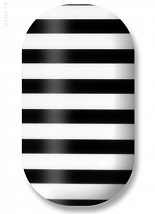 Black and White Stripes 106-048