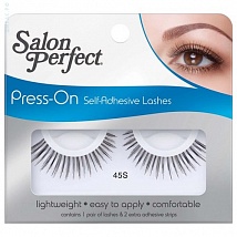 Salon Perfect Press on Self Adhesive Lashes Самоклеящиеся ресницы на ленте, 45S